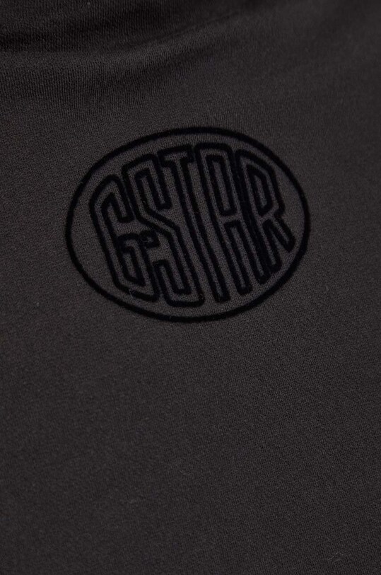 Bavlněné tričko s dlouhým rukávem G-Star D23868.C954 černá