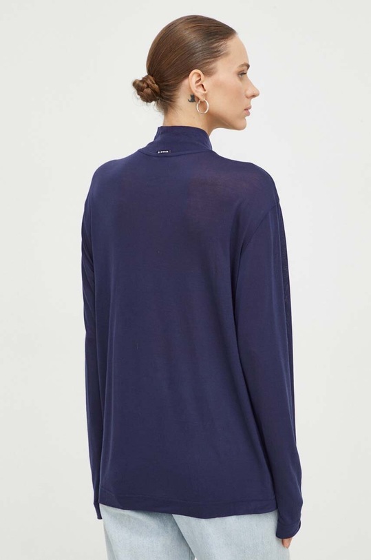 Oblačila Majica z dolgimi rokavi G-Star D24004.9297 mornarsko modra