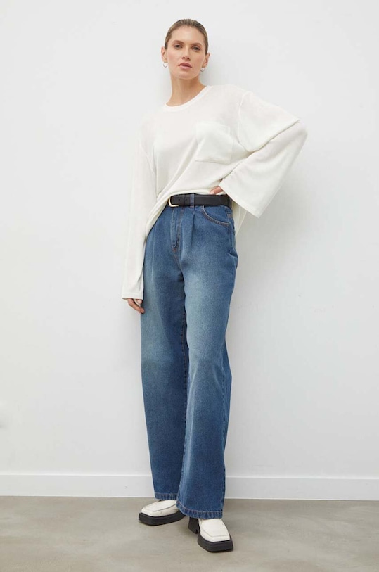 By Malene Birger longsleeve Q70278020 bej AW24