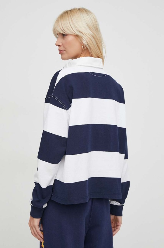 Oblečení Bavlněné tričko s dlouhým rukávem Polo Ralph Lauren 211936917 námořnická modř