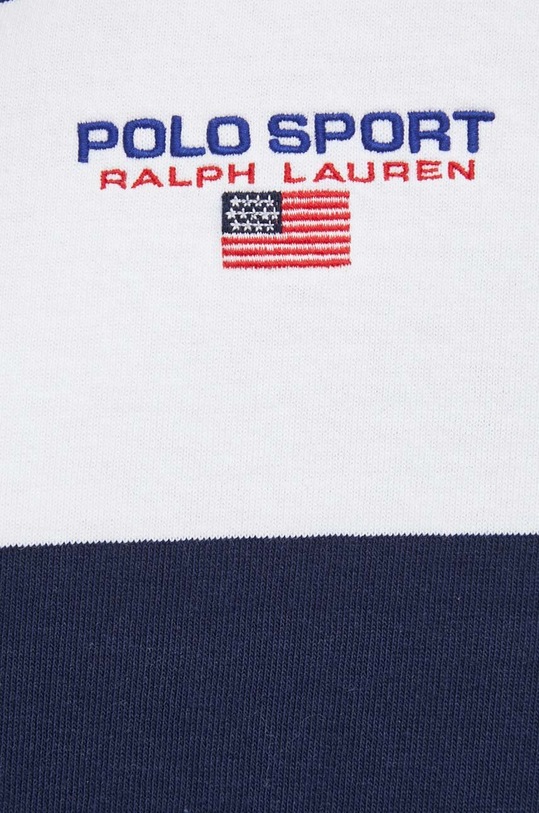 Bavlněné tričko s dlouhým rukávem Polo Ralph Lauren 211936917 námořnická modř