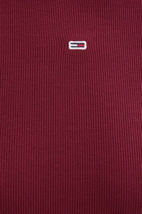 Лонгслів Tommy Jeans DW0DW17387 бордо