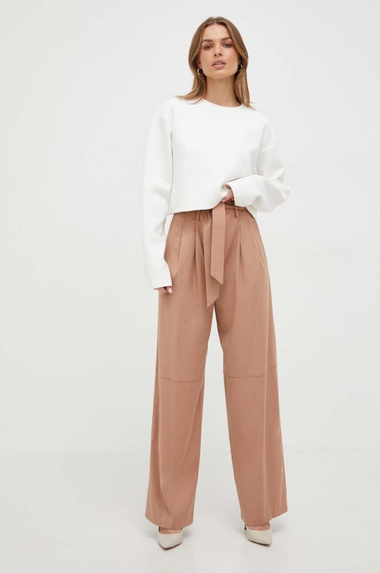 Dukserica Miss Sixty 6T4SJ0590000 bež SS24