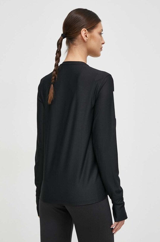 Одяг Лонгслів до бігу adidas Performance Own the Run IN1568 чорний