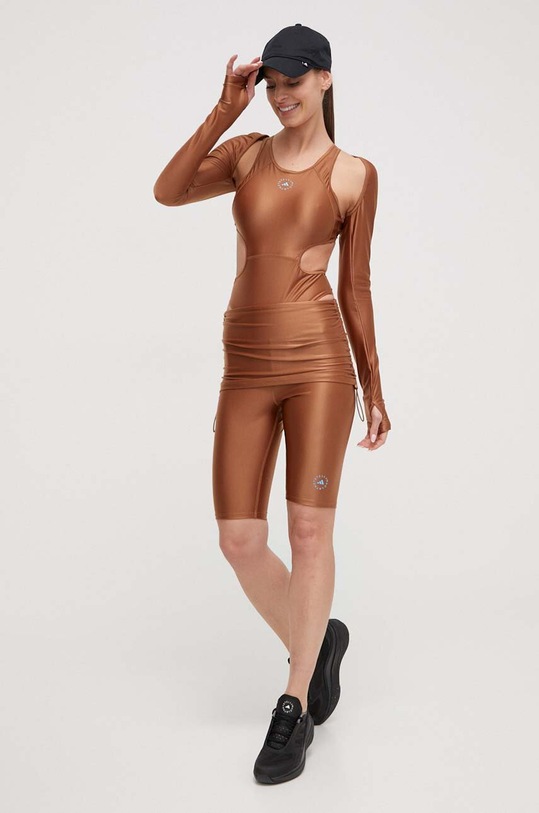adidas by Stella McCartney body IN3660 beżowy SS24