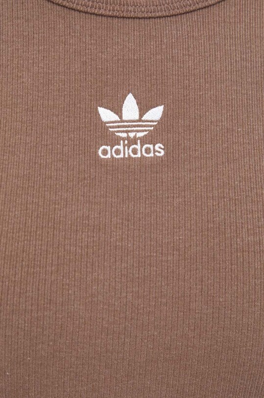 Лонгслив adidas Originals IR5942 коричневый