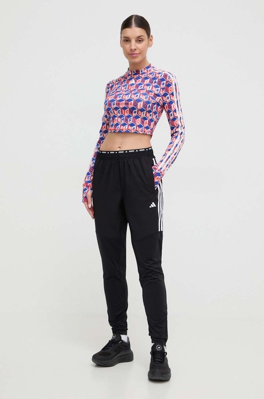 Majica dugih rukava adidas Performance x FARM Rio IT9409 plava SS24