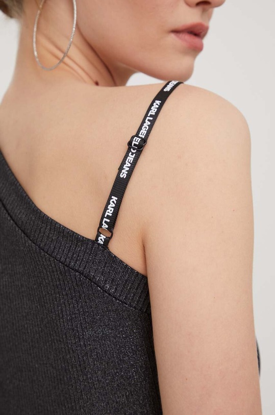 Karl Lagerfeld Jeans bluzka 240J1706 szary