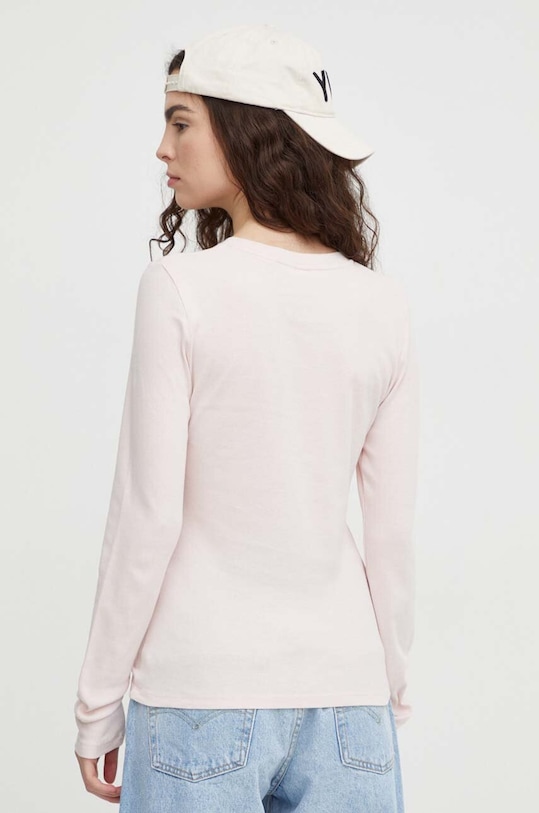 Îmbrăcăminte Levi's longsleeve din bumbac 69555 roz