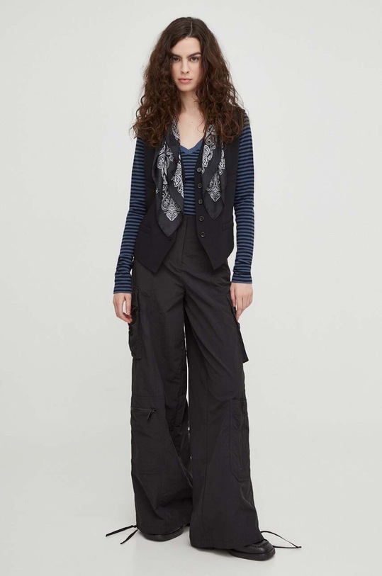 Levi's longsleeve bawełniany A4891 granatowy SS24