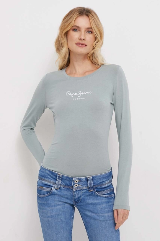 Блуза с дълги ръкави Pepe Jeans NEW VIRGINIA LS N зелен PL505203