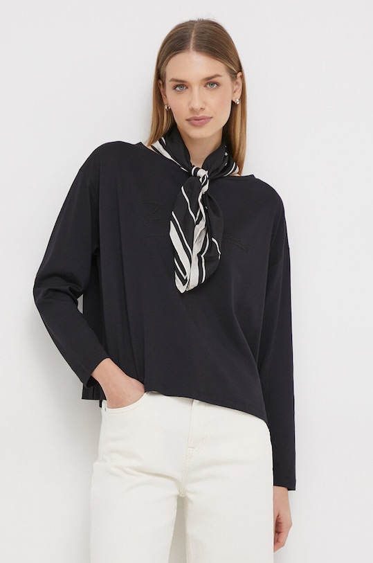 Pepe Jeans longsleeve HOPE pozostałe czarny PL505739