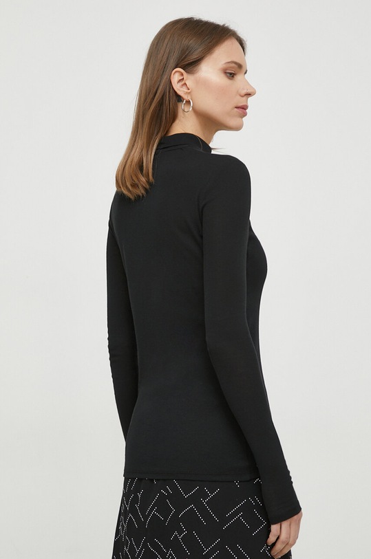 Îmbrăcăminte Pepe Jeans longsleeve din bumbac PL505820 negru