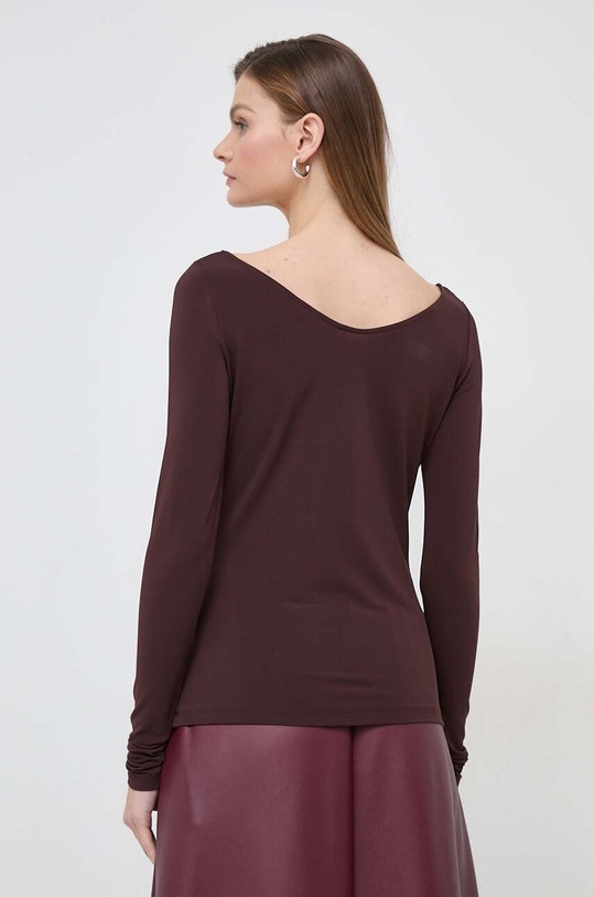 Oblečenie Tričko s dlhým rukávom Max Mara Leisure 2416941027600 hnedá