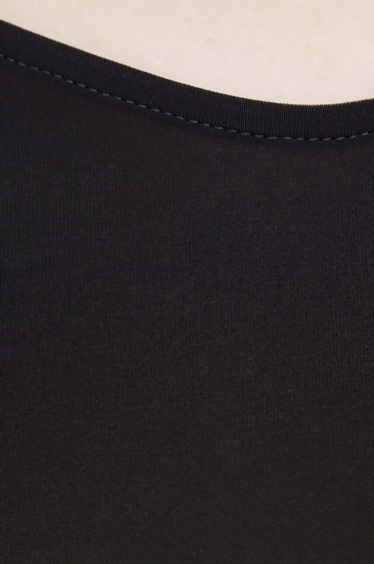 Tričko s dlouhým rukávem Max Mara Leisure 2416941027600 černá