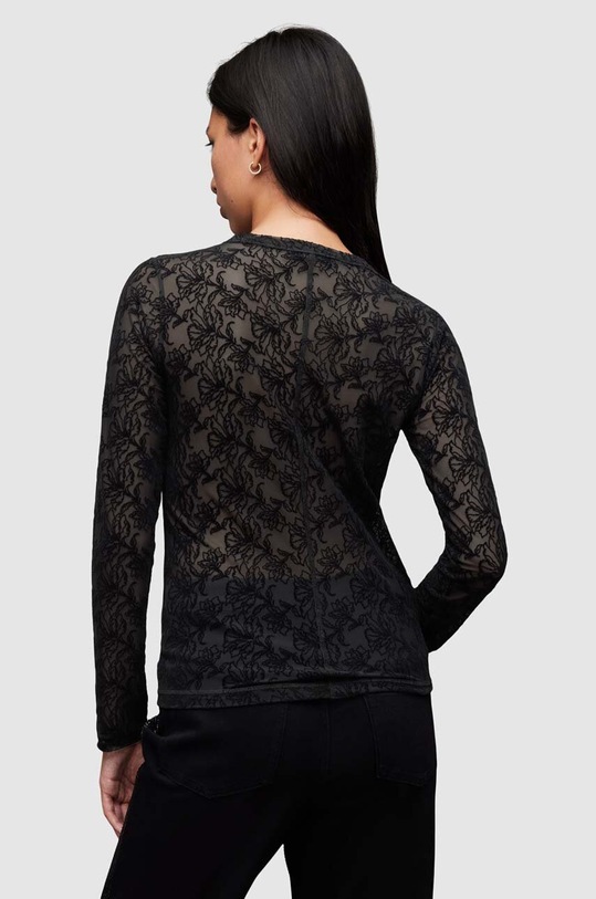 Ρούχα Longsleeve AllSaints Fran WM068Z μαύρο