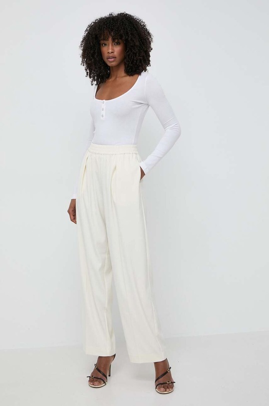 Longsleeve Pinko 103569.A1X4 λευκό SS24