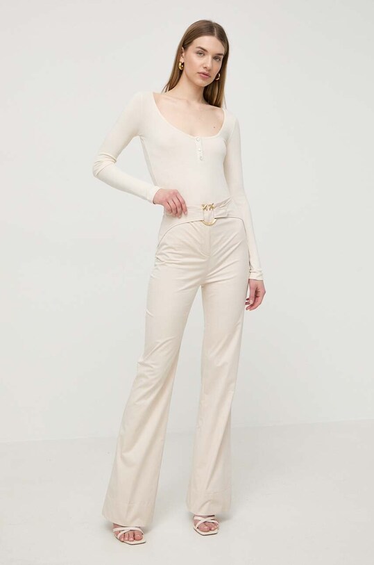 Pinko longsleeve 103569.A1X4 bej SS24