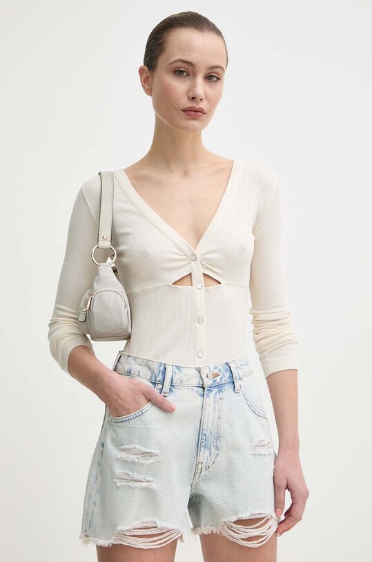 Лонгслів Pinko бежевий 103570.A1X4