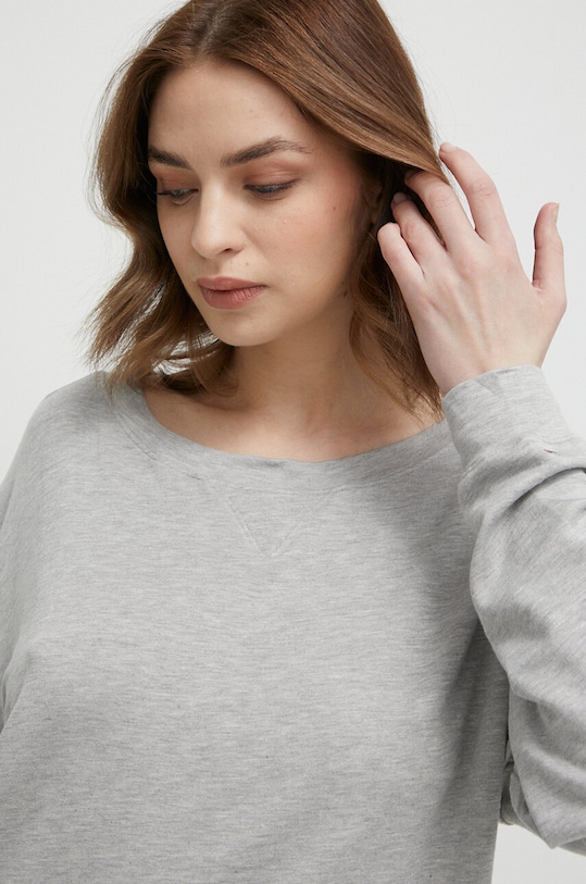 Îmbrăcăminte Tommy Hilfiger longsleeve lounge UW0UW05191 gri