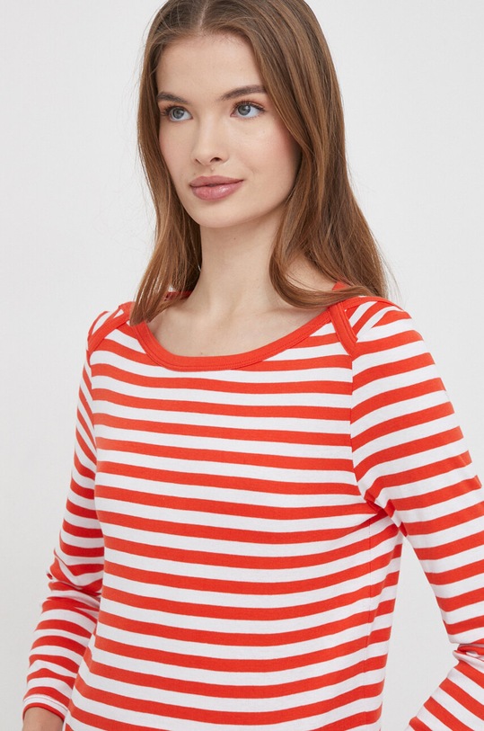 Îmbrăcăminte United Colors of Benetton longsleeve din bumbac 3OA6E16A1 rosu