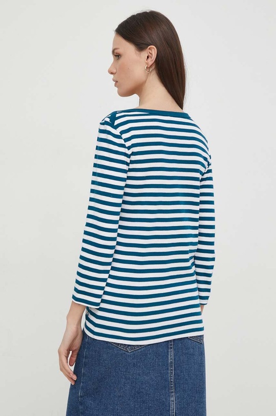 Oblečenie Bavlnené tričko s dlhým rukávom United Colors of Benetton 3OA6E16A1 tmavomodrá
