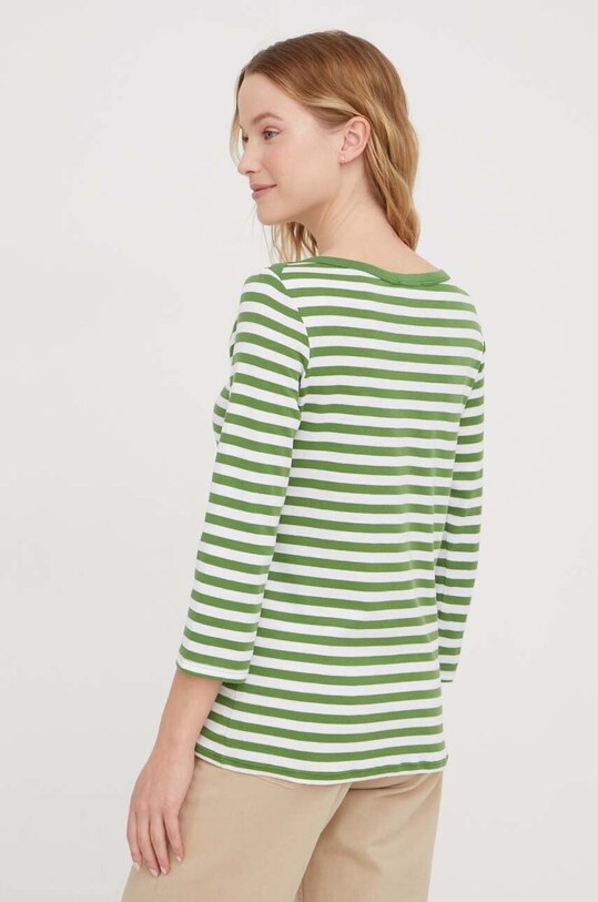 Одяг Бавовняний лонгслів United Colors of Benetton 3OA6E16A1 зелений