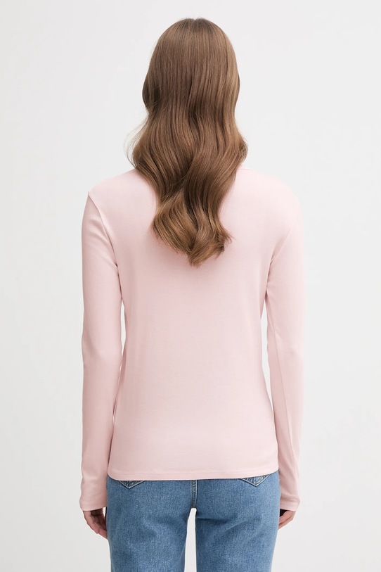 Îmbrăcăminte United Colors of Benetton longsleeve din bumbac 3GA2E16G0 roz