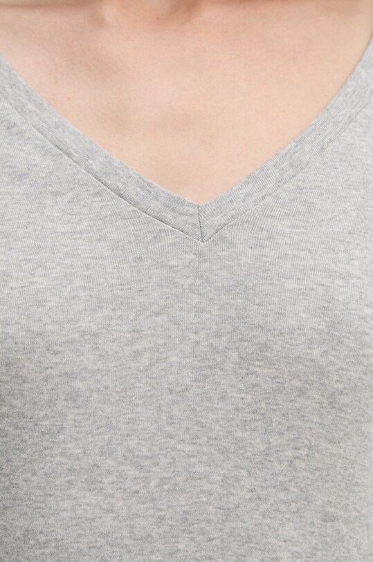 United Colors of Benetton longsleeve bawełniany 3GA2E4245 szary