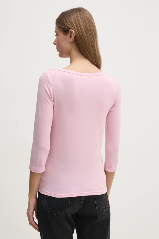 Îmbrăcăminte United Colors of Benetton longsleeve din bumbac 3GA2E16A1 roz