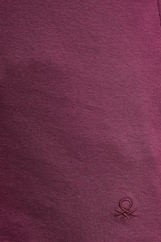 United Colors of Benetton longsleeve din bumbac 3GA2E16F9 violet