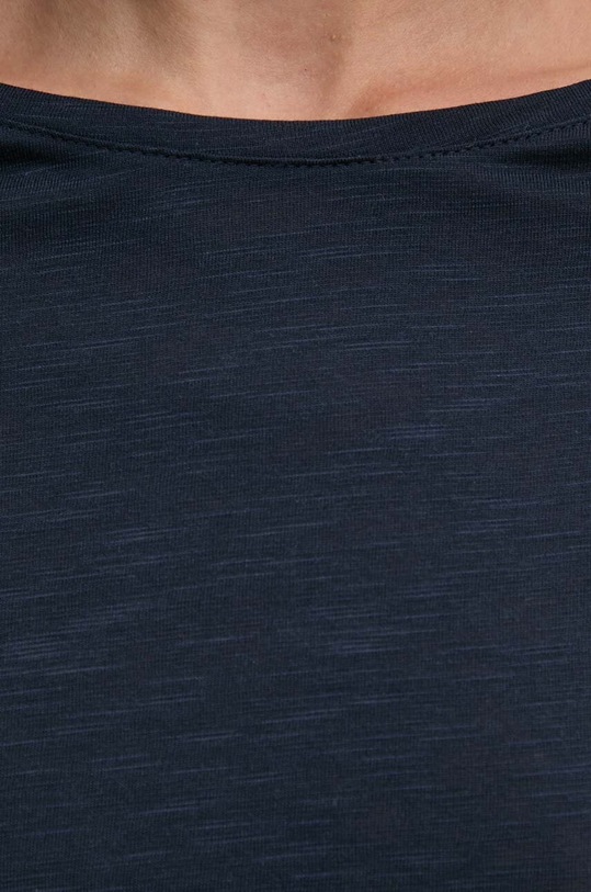 Sisley longsleeve 3TNHL119S granatowy