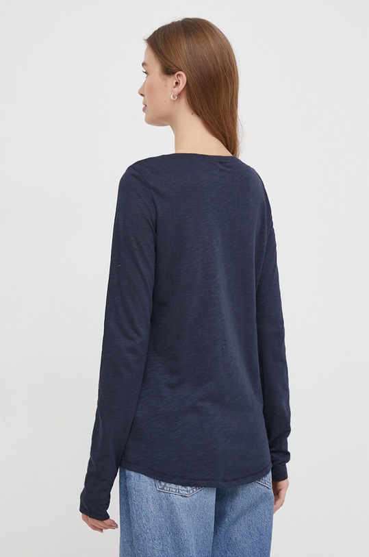 Sisley longsleeve 3TNHL119S bleumarin SS25