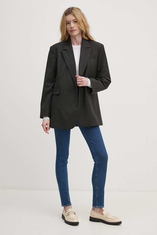 Sisley longsleeve 3QU4L102Y biały SS25