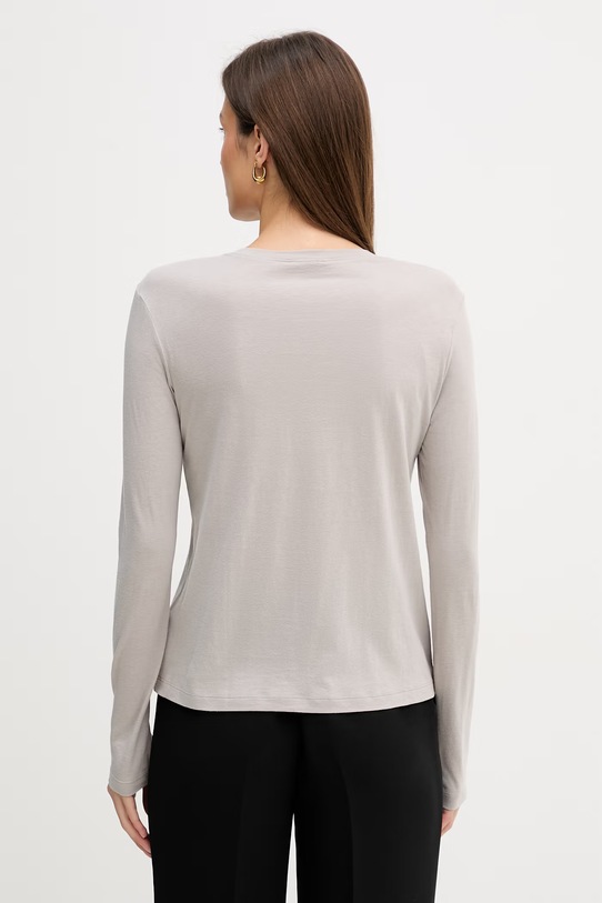 Odzież Sisley longsleeve 3QU4L102Y szary