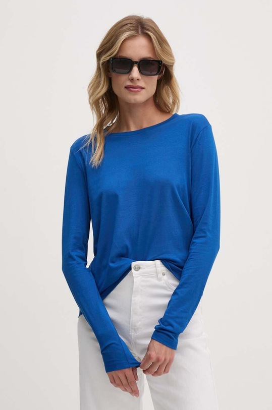 Sisley longsleeve niebieski 3QU4L102Y