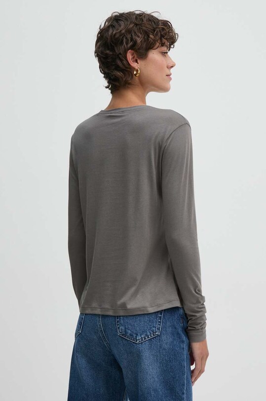 Îmbrăcăminte Sisley longsleeve 3QU4L102Y gri