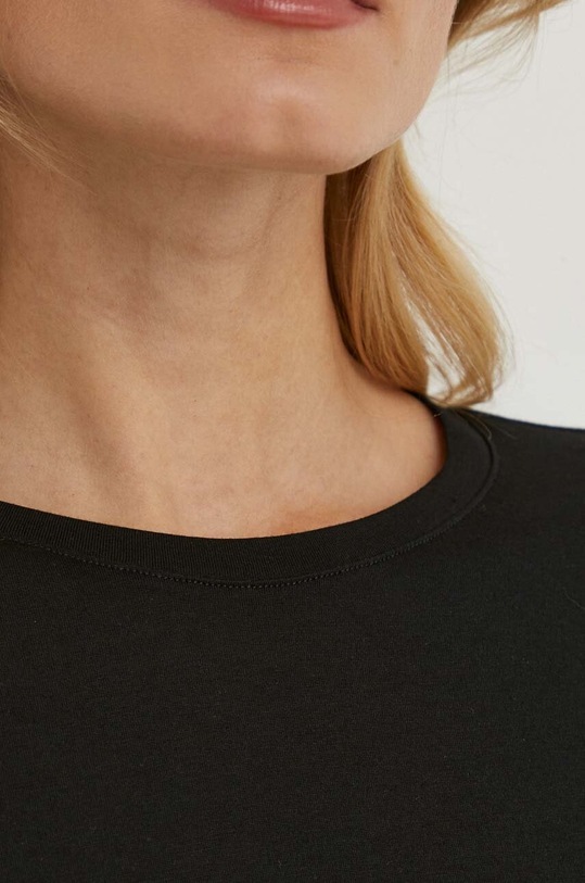 Sisley longsleeve 3QU4L102Y czarny