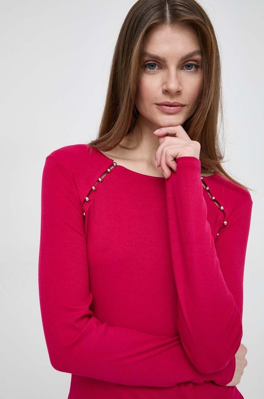 Morgan longsleeve TMILIE różowy TMILIE.FUCHIA