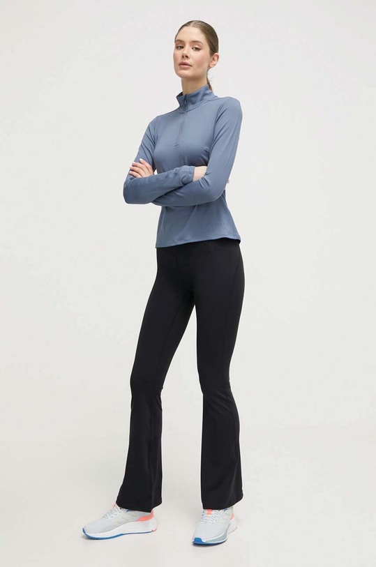 Tréninkové tričko s dlouhým rukávem Calvin Klein Performance 00GWS4K263 modrá SS24