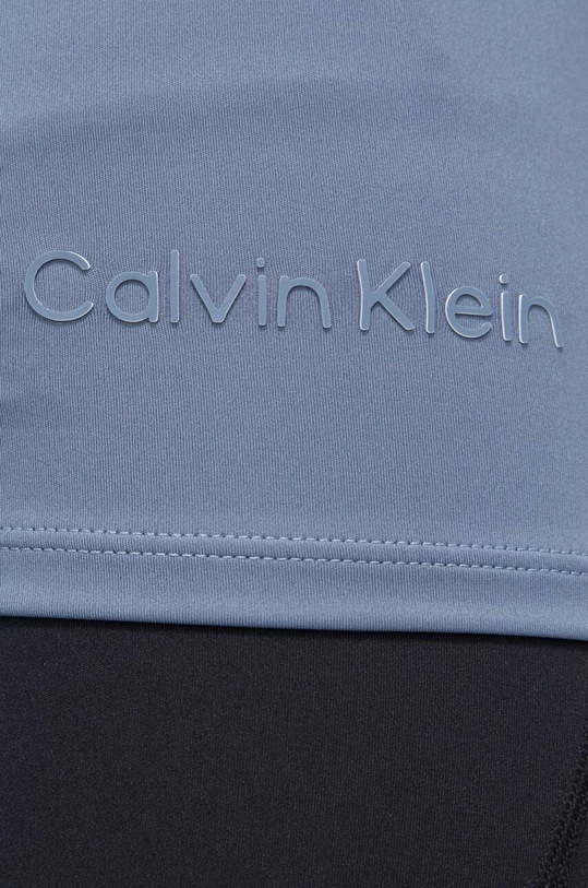 Tréninkové tričko s dlouhým rukávem Calvin Klein Performance 00GWS4K263 modrá