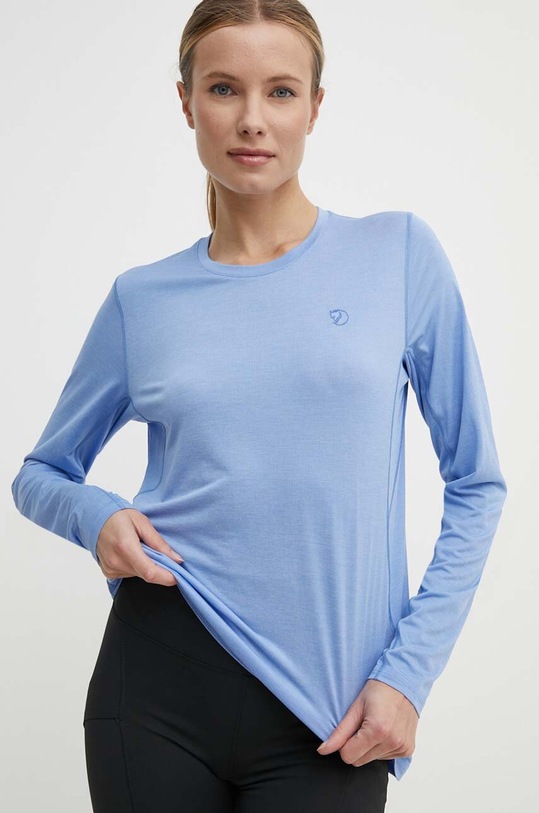 Fjallraven longsleeve sport Abisko Day albastru F14600161.537