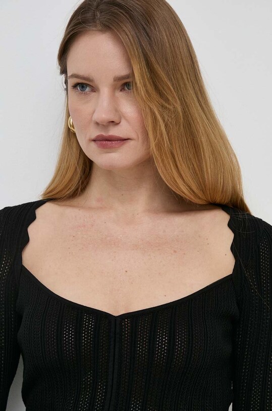 Guess pulóver ANJELA fekete W4GR35.Z36H2