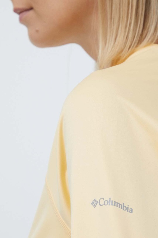 Sportovní tričko s dlouhým rukávem Columbia Boundless Trek Active 2073103 žlutá