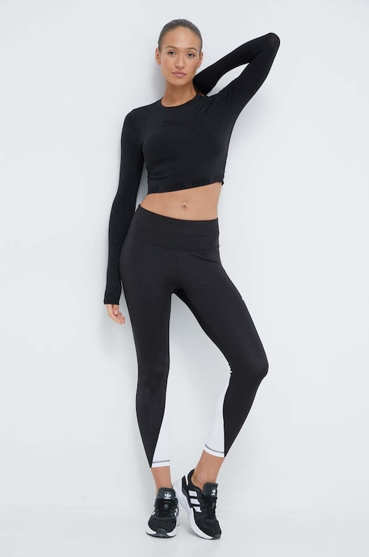 Puma longsleeve treningowy Evoknit 673092 czarny SS24