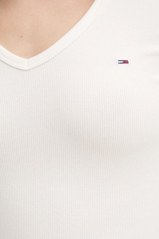 Tommy Jeans longsleeve DW0DW17990 bej