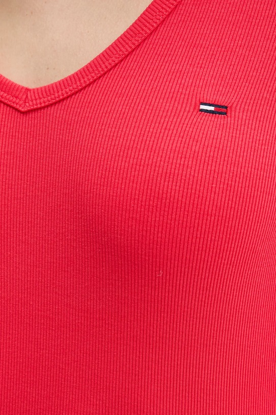 Majica dugih rukava Tommy Jeans DW0DW17990 crvena