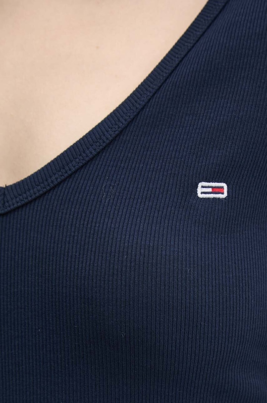 Tommy Jeans longsleeve DW0DW17990 bleumarin