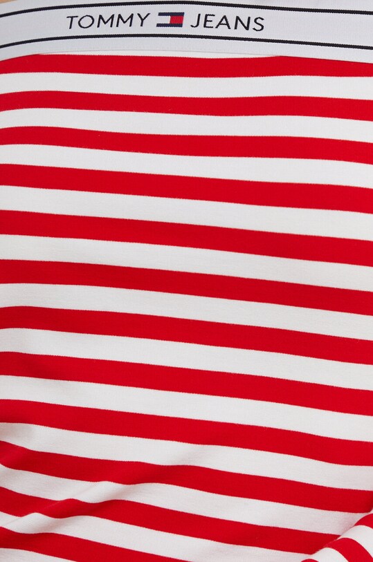 Tommy Jeans longsleeve DW0DW18147 czerwony