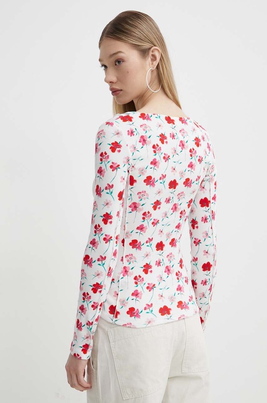 Îmbrăcăminte Desigual longsleeve NESKA 24SWTK13 alb